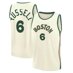 Bill Russell Boston Celtics Men's Fast Break 2023/24 City Edition Jersey - White