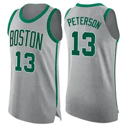 Drew Peterson Boston Celtics Men's Swingman Jersey - City Edition - Gray