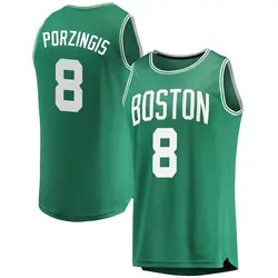 Kristaps Porzingis Boston Celtics Youth Fast Break Jersey - Icon Edition - Green